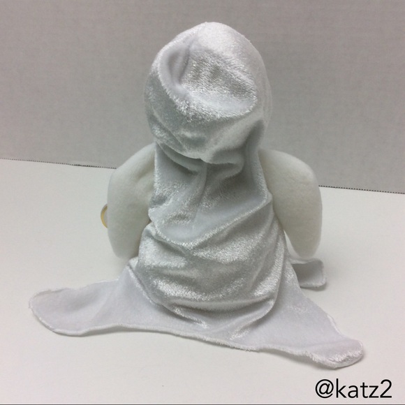 Ty Beanie Baby Retired Sheets the Ghost Halloween 1999 - Picture 2 of 5